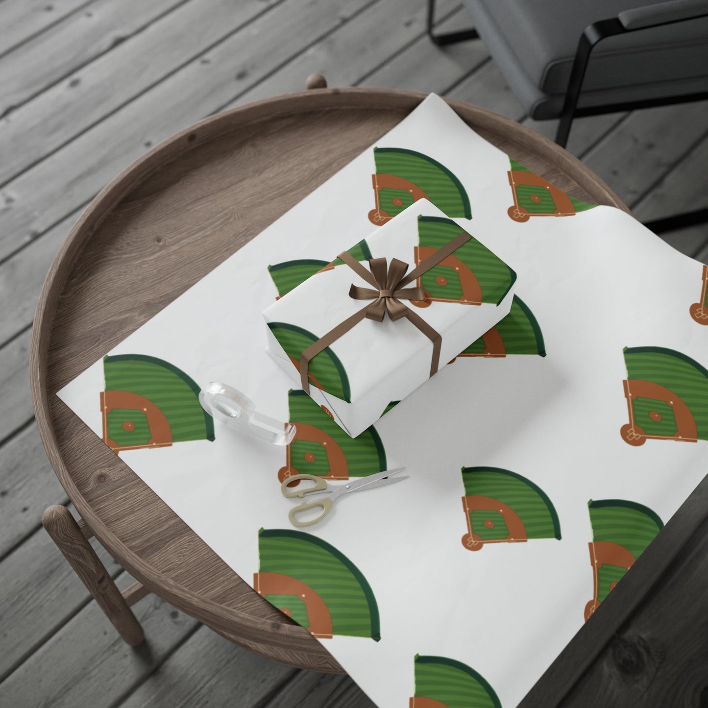 Baseball Field Wrapping Paper