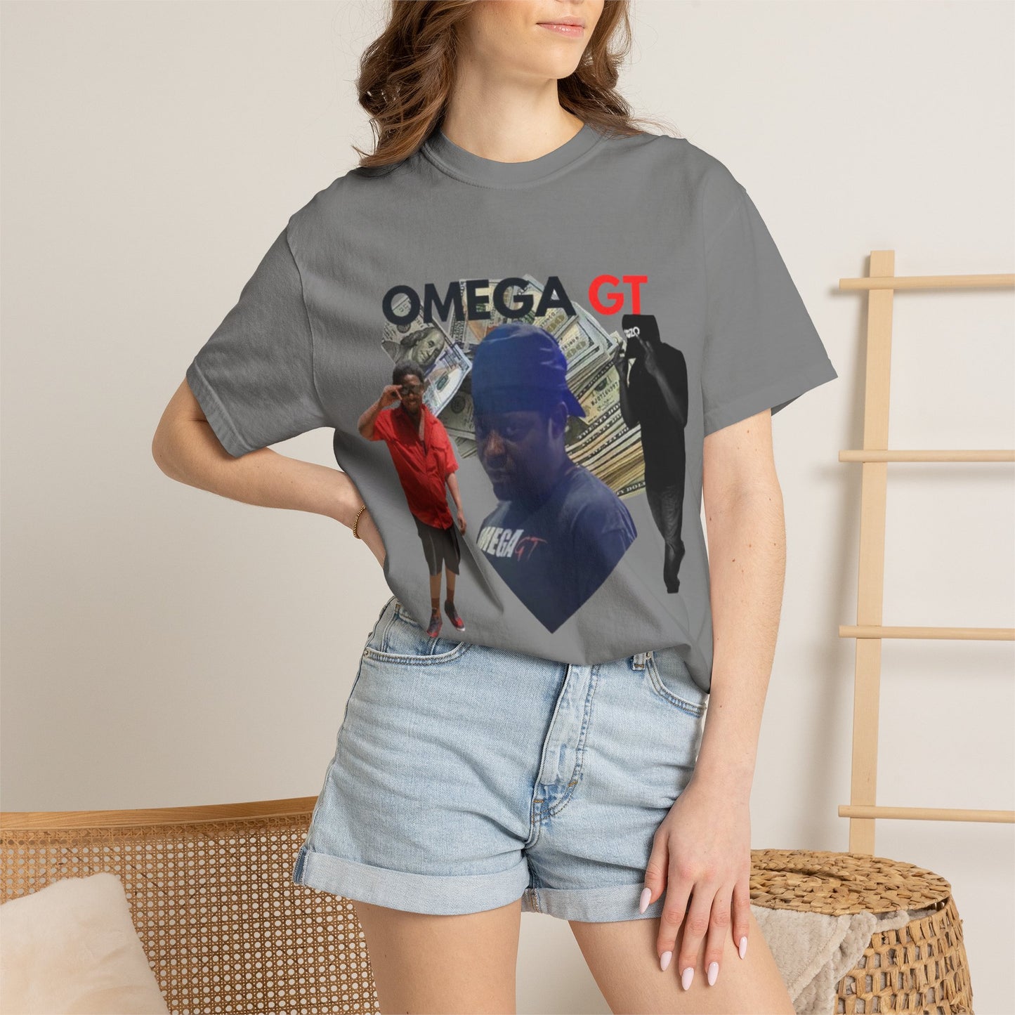Omega GT "Pressure Tour" T-Shirt — Band Tour Tee with Dates