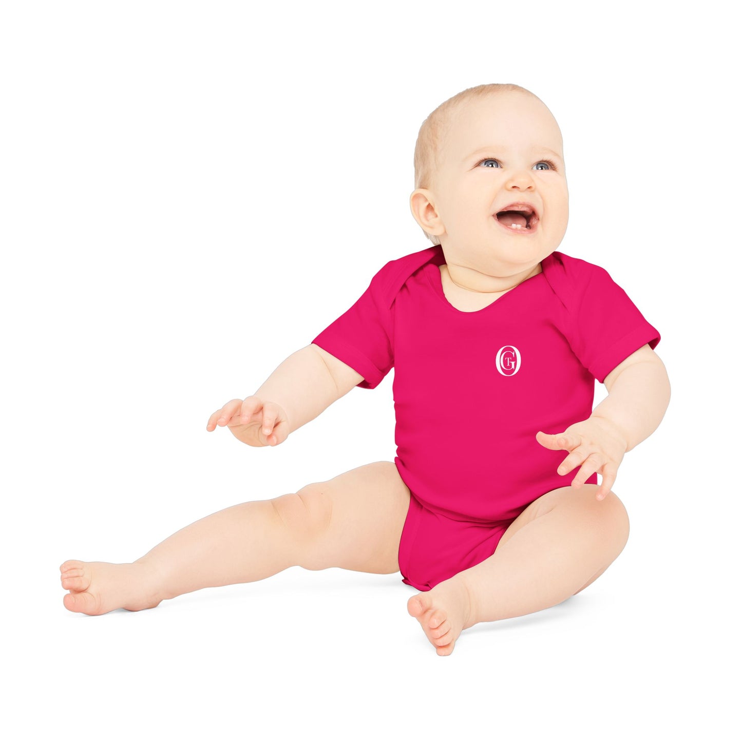 Minimal Monogram OGT Organic Baby Bodysuit