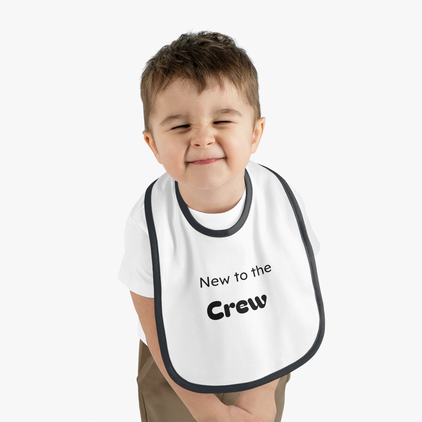 New to the Crew Baby Bib