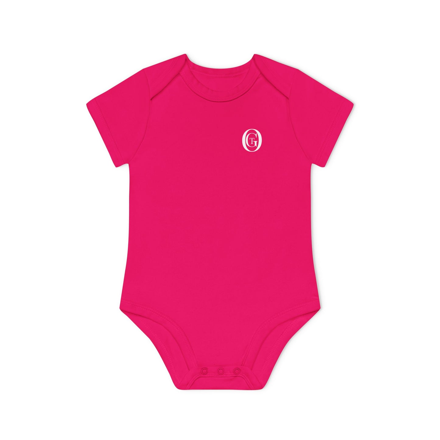 Minimal Monogram OGT Organic Baby Bodysuit