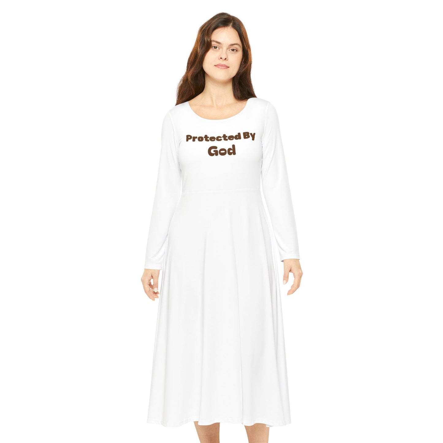 Protected By God Long Sleeve Dance Dress