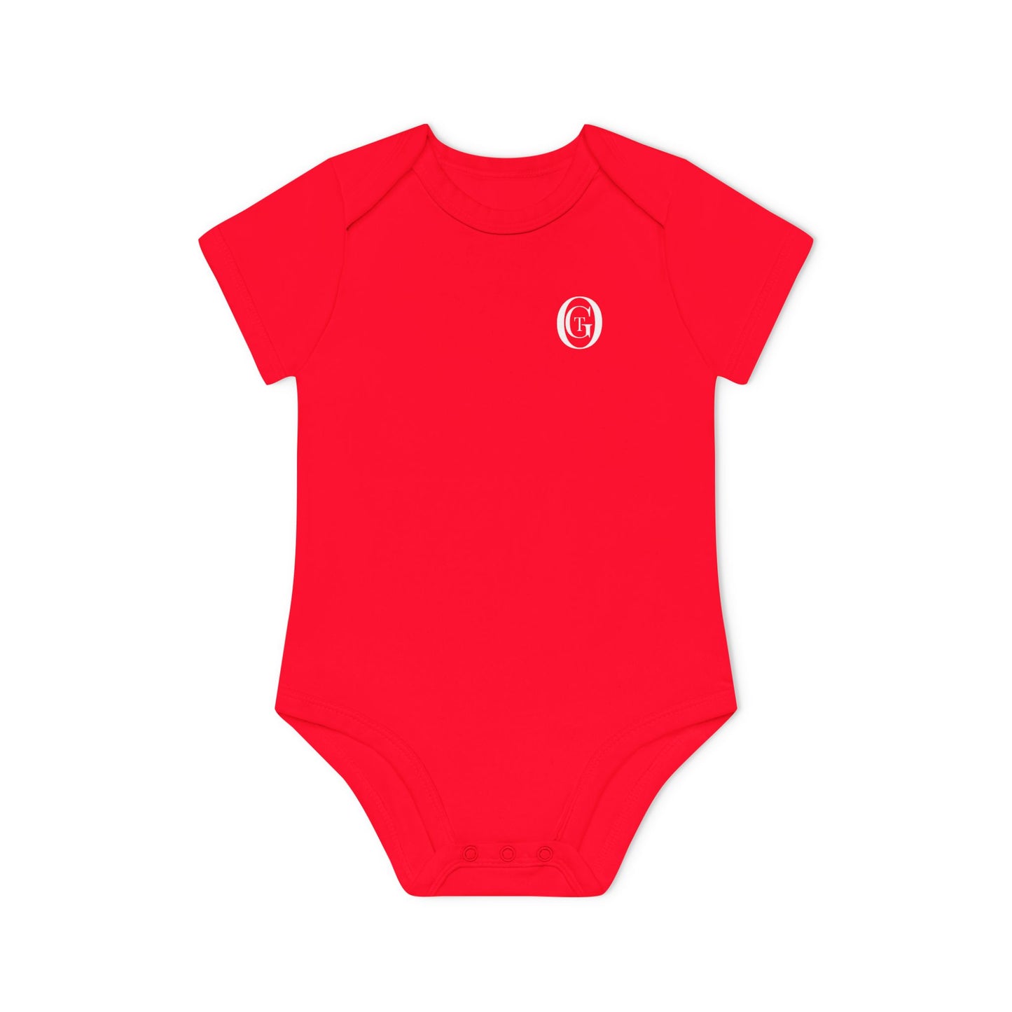 Minimal Monogram OGT Organic Baby Bodysuit