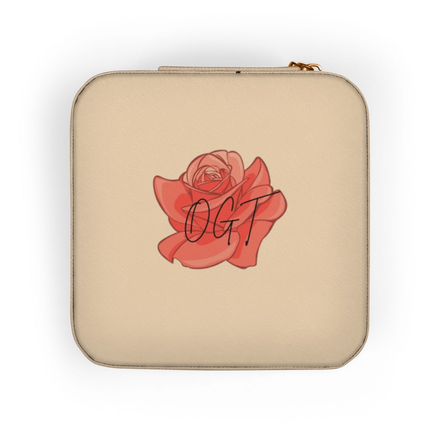 OGT Signature Rose Travel Jewelry Case