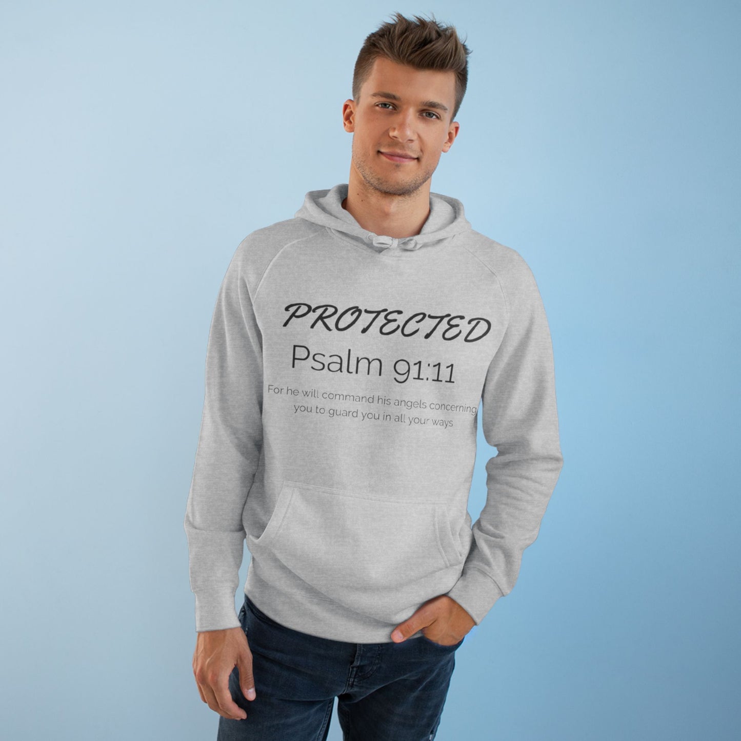 Protected Psalm 91:11 Hoodie