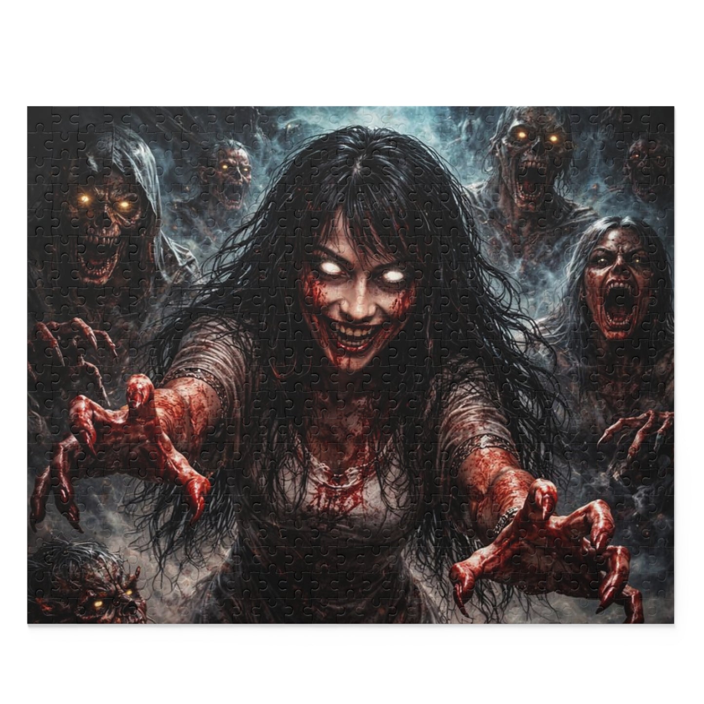 Horror Zombie Horde Puzzle  (120/252/500 pcs)