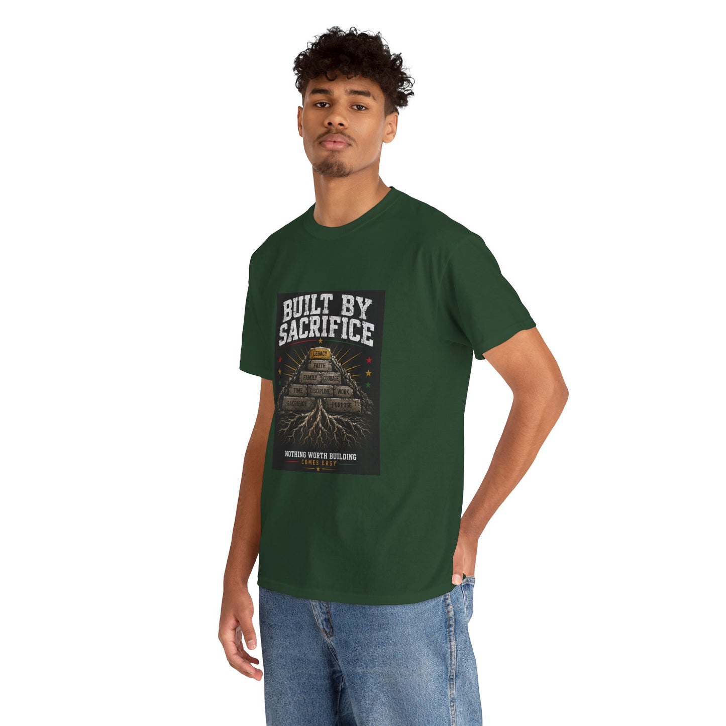 Built by Sacrifice T-Shirt