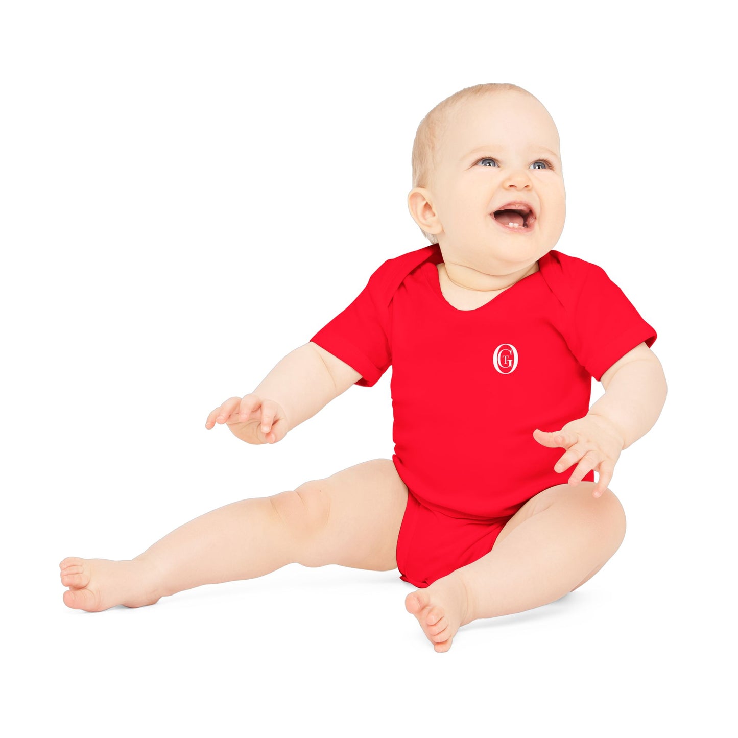 Minimal Monogram OGT Organic Baby Bodysuit